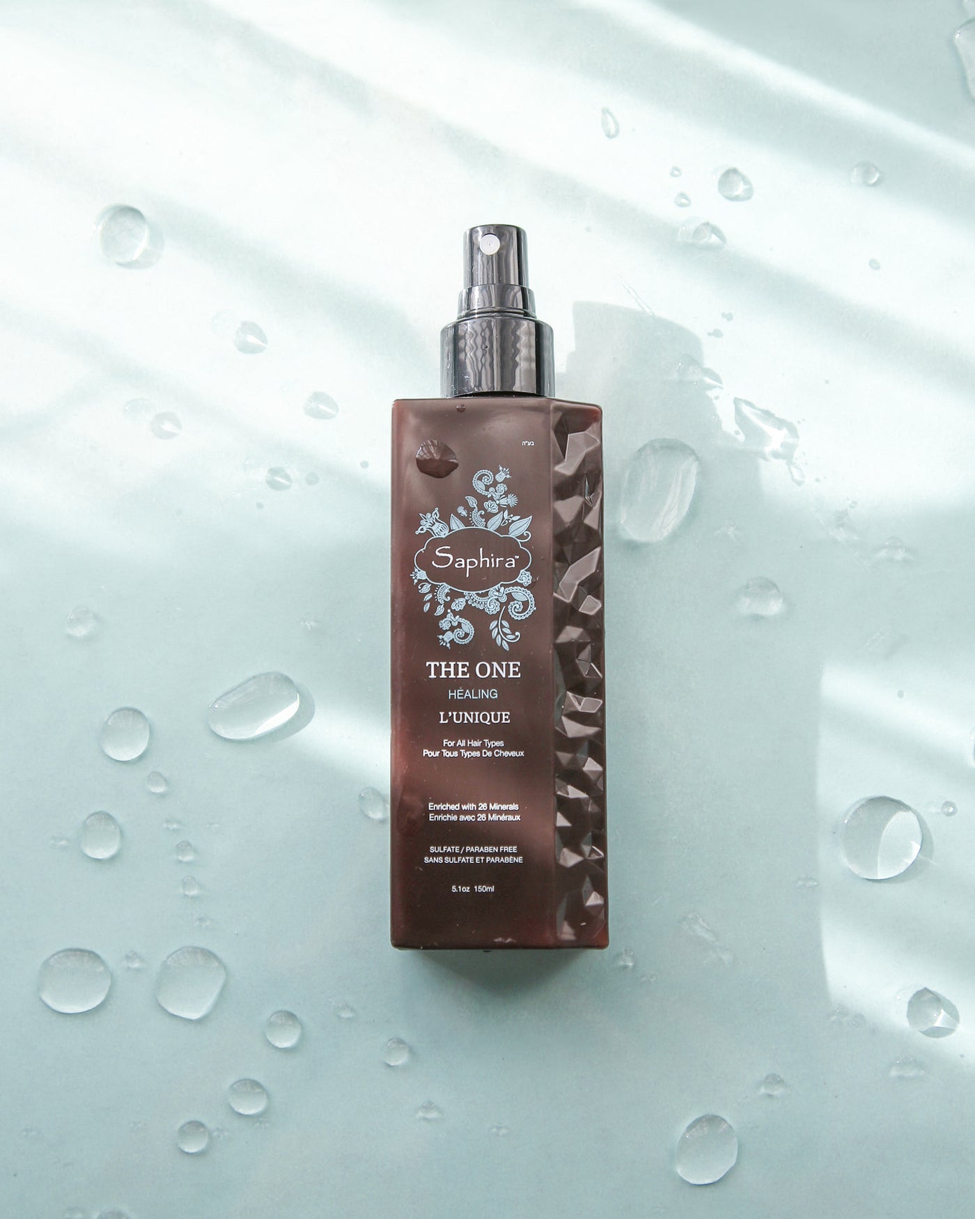 Saphira hydrating leave-in spray for shine and gloss