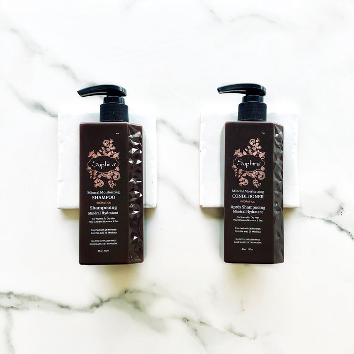 Instant hydration shampoo & conditioner for extremely dry hair